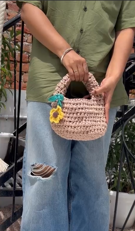 Beige bag