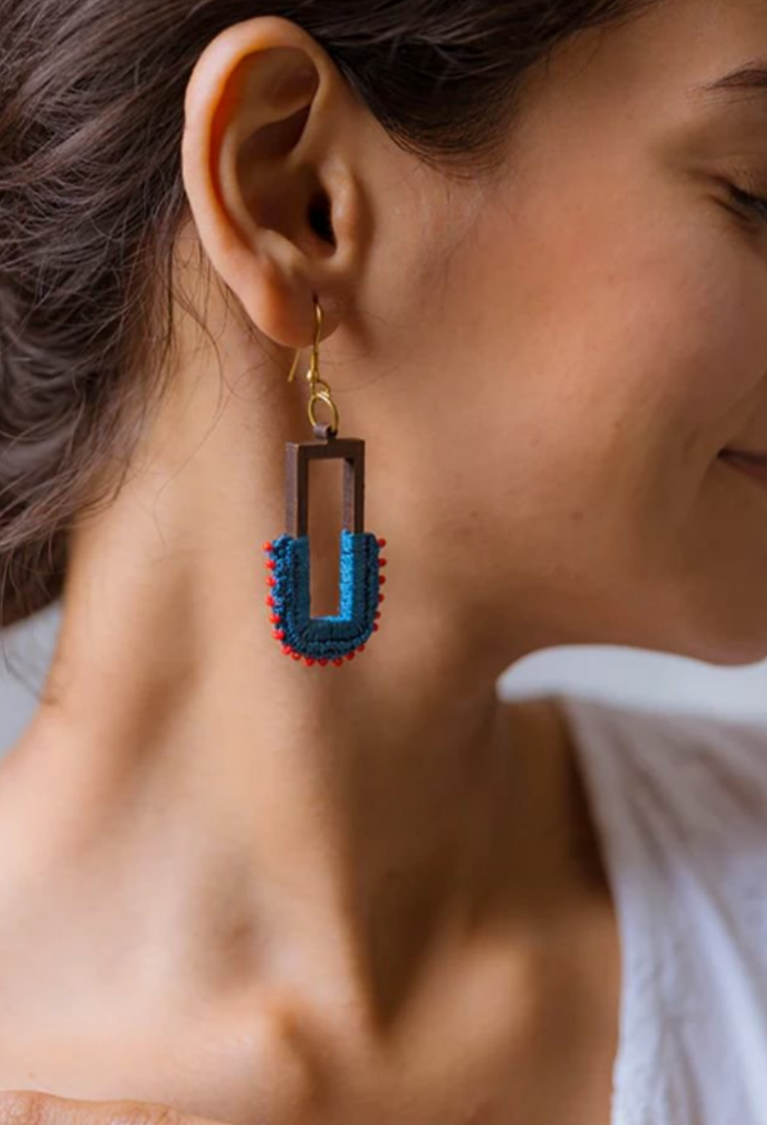 Wooden Earing