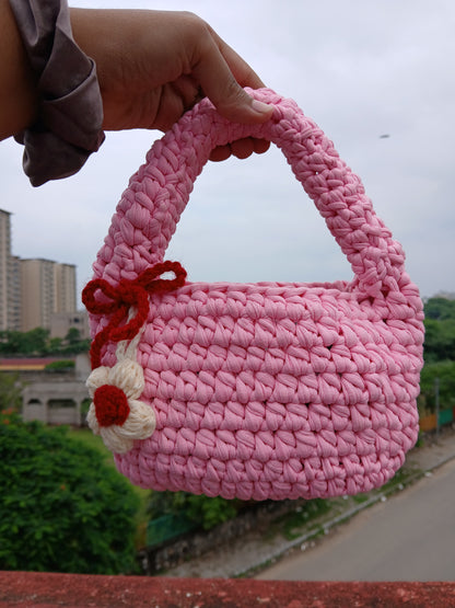 Pink Tshirt bag
