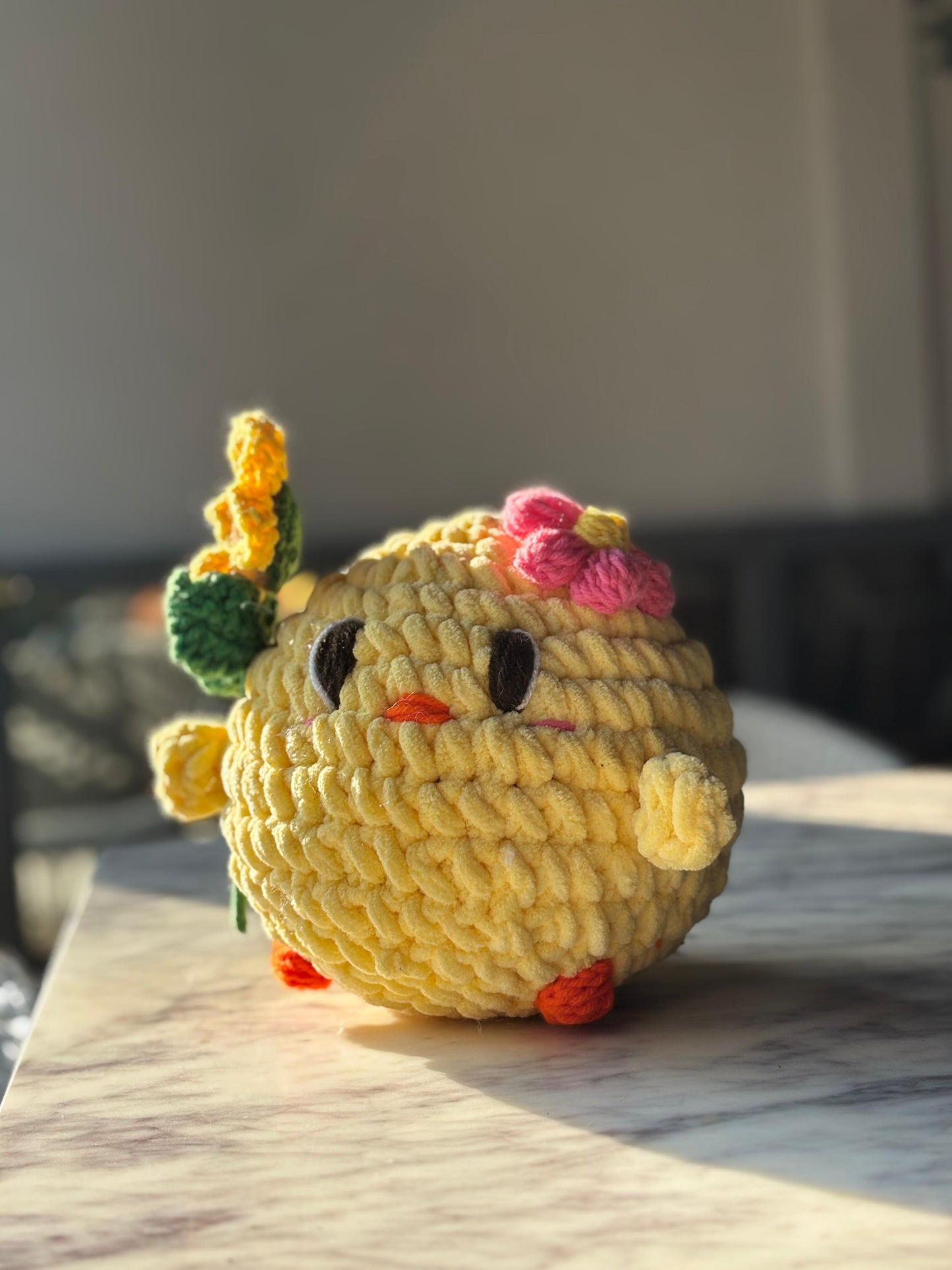 Duck plushie