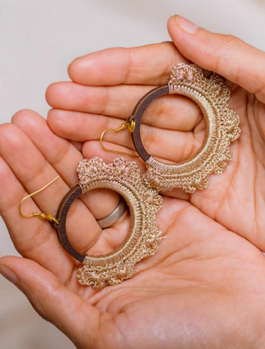 Wooden Earing